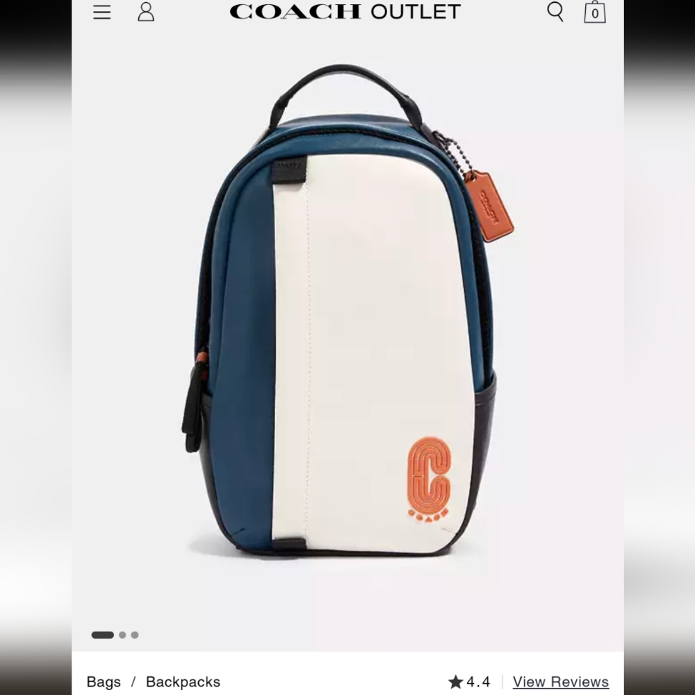 Coach sling bag Style No. 89912